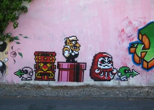 23 Graffiti de Video Juegos | Walyou