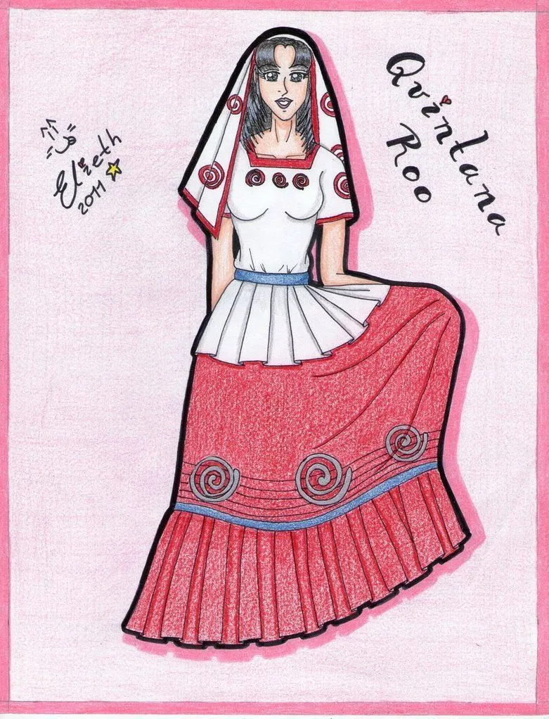 23 Quintana Roo | Trajes tipicos de mexico, Trajes de mexico, Traje típico 23 Quintana Roo | Trajes tipicos de mexico, Trajes de mexico, Traje típico