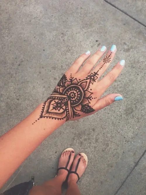 23 Tatuajes de mandalas temporales o permanentes que tus manos ...