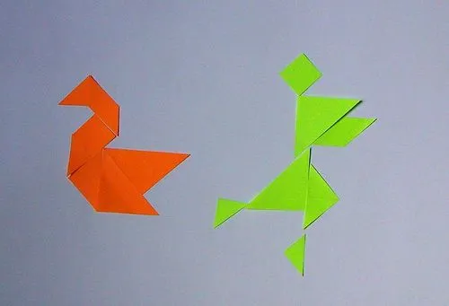 Como hacer un conejo con figuras geometricas - Imagui Como hacer un conejo con figuras geometricas - Imagui