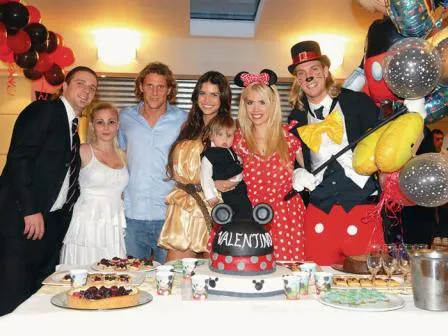 24CON - El bautismo de Valentino, el hijo de Wanda Nara y Maxi López