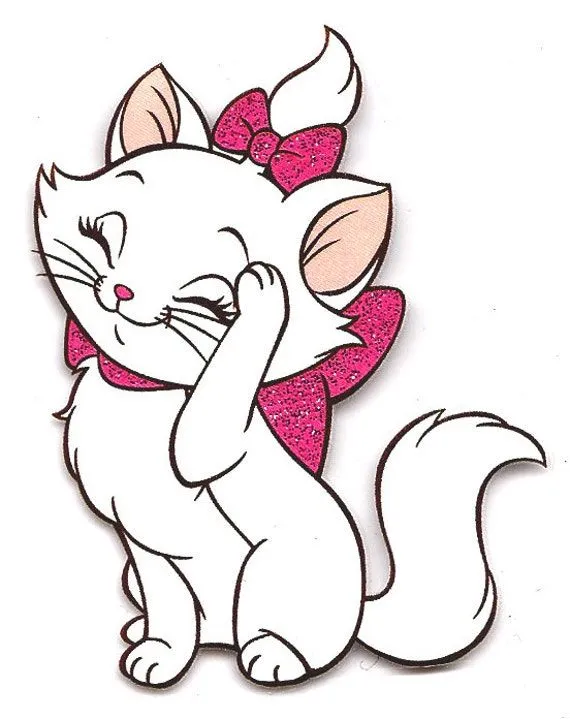 2.5 X 3.25 inch MARIE in Aristocats paw scratch by Danny808Glo 2.5 X 3.25 inch MARIE in Aristocats paw scratch by Danny808Glo