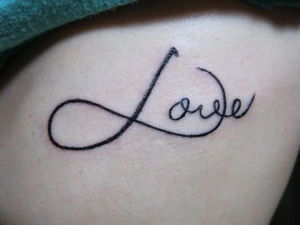 25 Fascinating Infinity Love Tattoo - SloDive