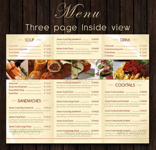 25 High Quality Restaurant Menu Design Templates | Bashooka | Cool ... 25 High Quality Restaurant Menu Design Templates | Bashooka | Cool ...