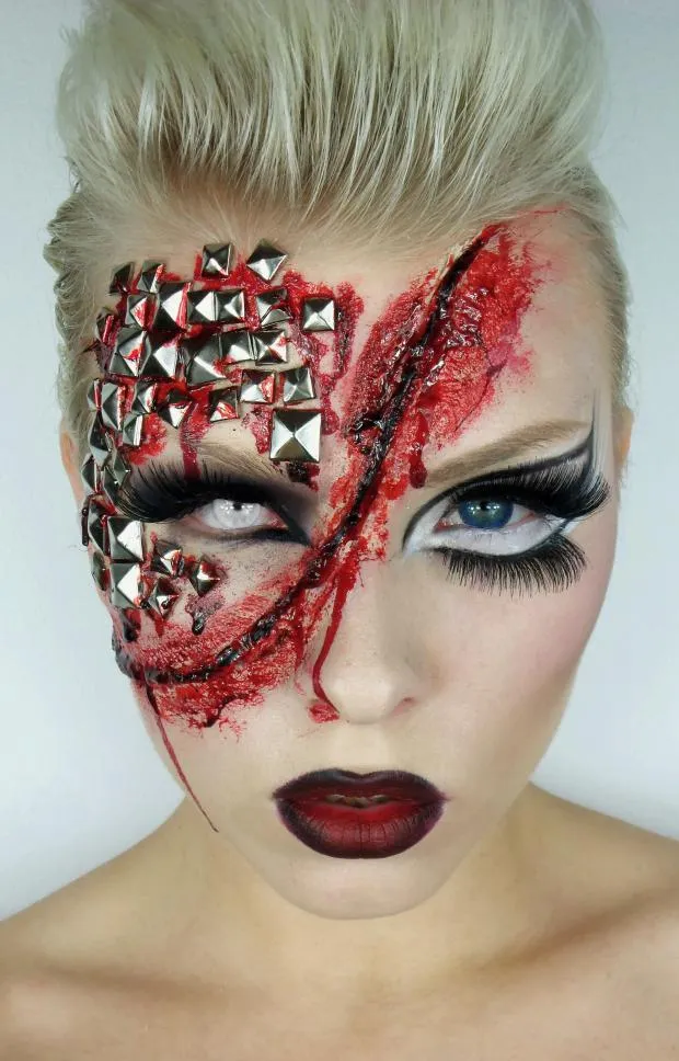 25 Ideas para tener un maquillaje aterrador en halloween 25 Ideas para tener un maquillaje aterrador en halloween