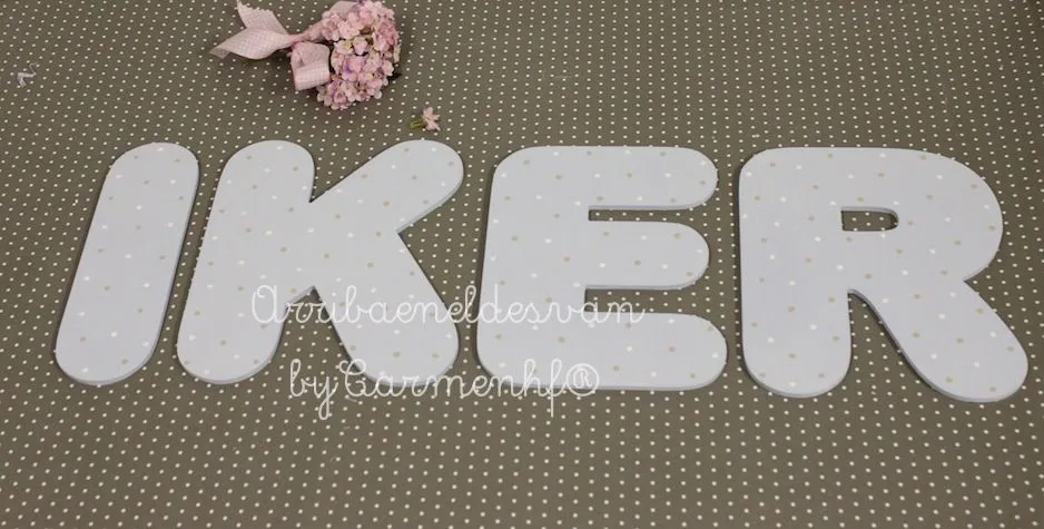 25 JUNIO : Decorando la HABITACION de IKER con letras, siluetas y ... 25 JUNIO : Decorando la HABITACION de IKER con letras, siluetas y ...