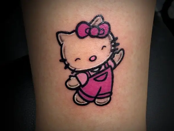 25 Pretty Hello Kitty Bow Tattoo Designs - SloDive 25 Pretty Hello Kitty Bow Tattoo Designs - SloDive