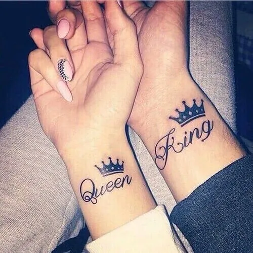 25 tatuajes para parejas enamoradas que vas a querer tener