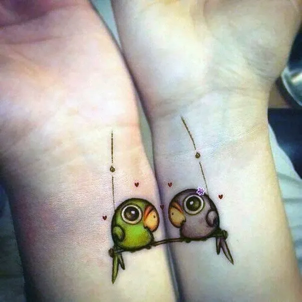 25 tatuajes para parejas enamoradas que vas a querer tener