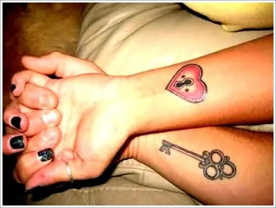 25 tatuajes para parejas originales