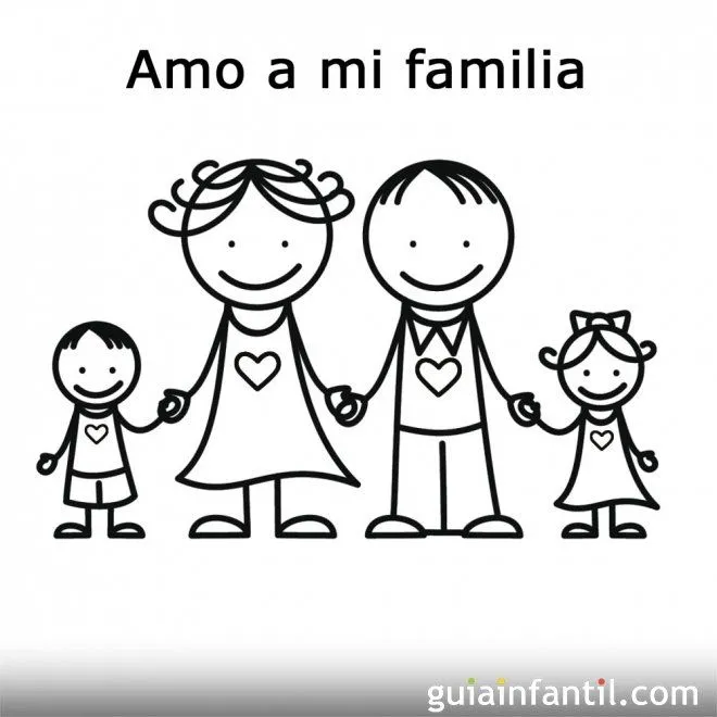 Postales para el Día de la Familia. Regalo para la familia ...
