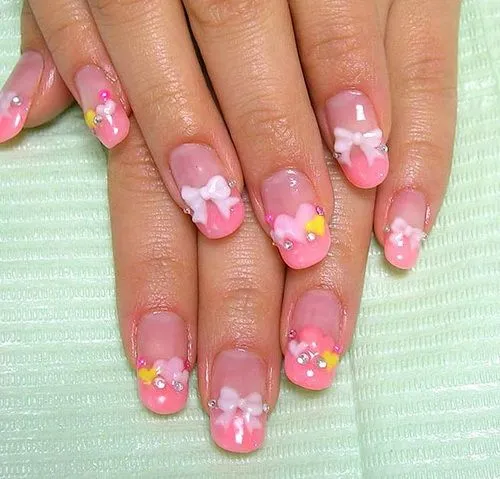 27 Diseños de Uñas con Lazos en 3D - ε Diseños e Ideas originales ... 27 Diseños de Uñas con Lazos en 3D - ε Diseños e Ideas originales ...