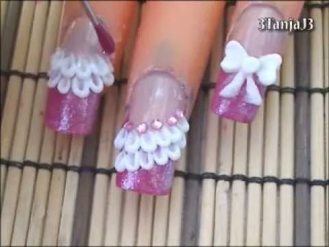 27 Diseños de Uñas con Lazos en 3D - ε Diseños e Ideas originales ... 27 Diseños de Uñas con Lazos en 3D - ε Diseños e Ideas originales ...