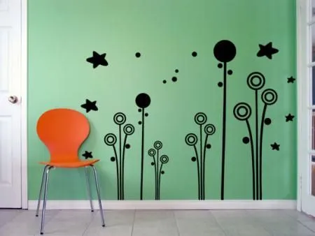 Figuras para la pared de venil - Imagui