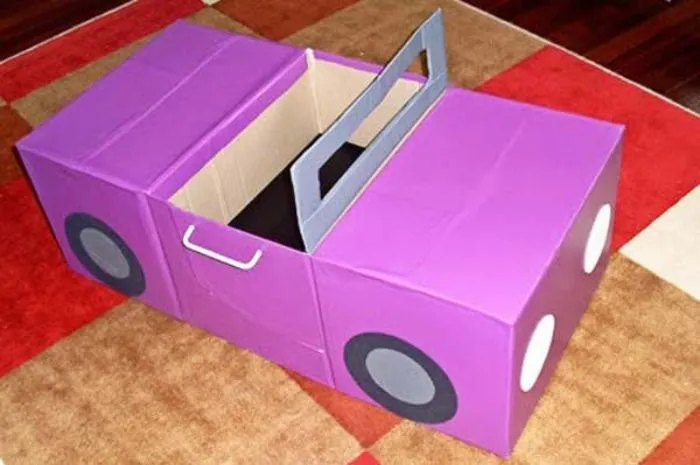 28 ideas para sorprender a tus niños con cajas de cartón | Bastísimo