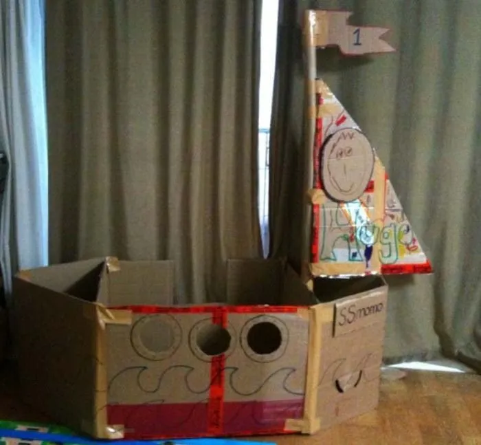 28 ideas para sorprender a tus niños con cajas de cartón | Bastísimo 28 ideas para sorprender a tus niños con cajas de cartón | Bastísimo