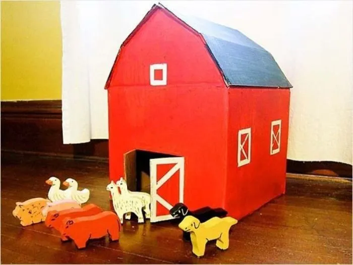28 ideas para sorprender a tus niños con cajas de cartón | Bastísimo
