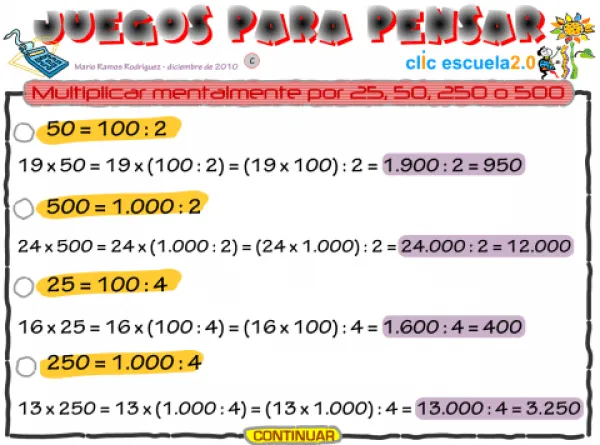 2.Cálculo Mental « NUESTRO BLOG DE 5º DE PRIMARIA 2.Cálculo Mental « NUESTRO BLOG DE 5º DE PRIMARIA