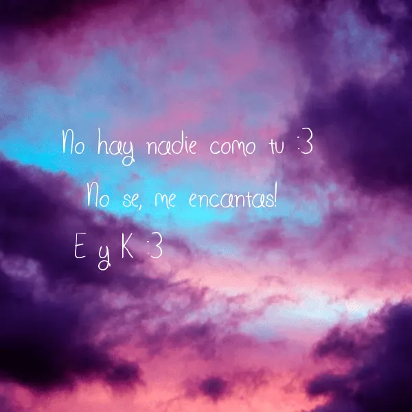 Nose me encantas - Imagui