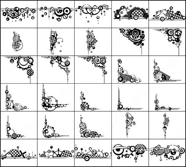 30 borde y esquina cepillo Photoshop Brushes para su descarga gratuita 30 borde y esquina cepillo Photoshop Brushes para su descarga gratuita