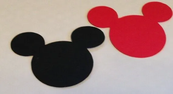 30 3 Cabeza del ratón de Mickey siluetas morir por LeslisDesigns 30 3 Cabeza del ratón de Mickey siluetas morir por LeslisDesigns