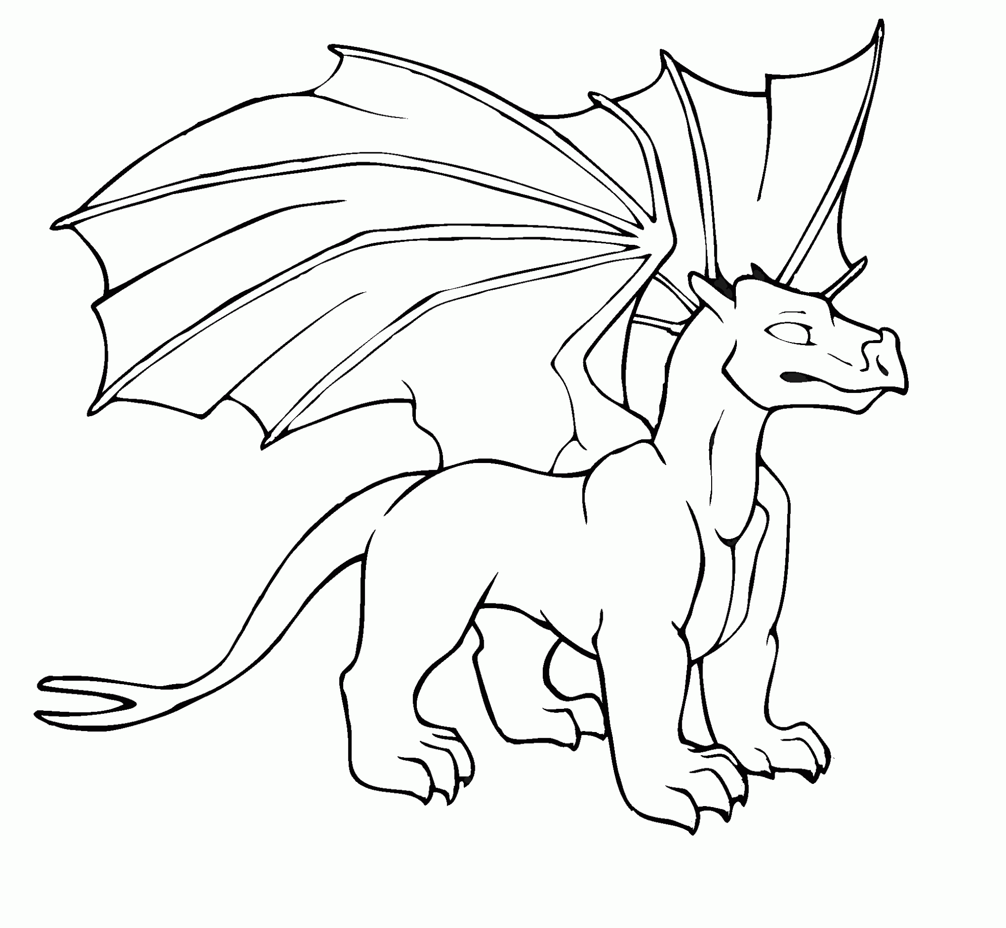 30 dibujos de dragones terroríficos para imprimir y pintar: Caras ...