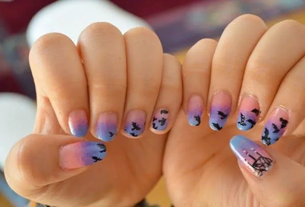 30 diseños geniales de uñas acrílicas. | Quiero más diseño