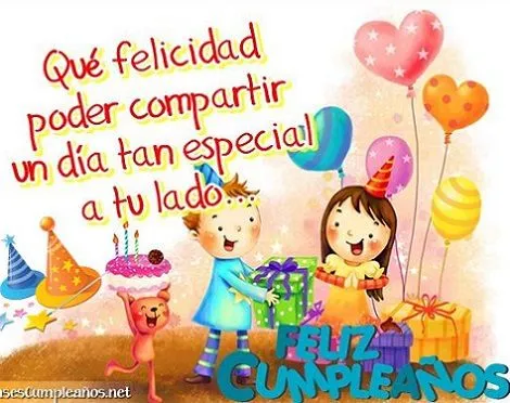 30 Frases originales para felicitar los cumpleaños infantiles