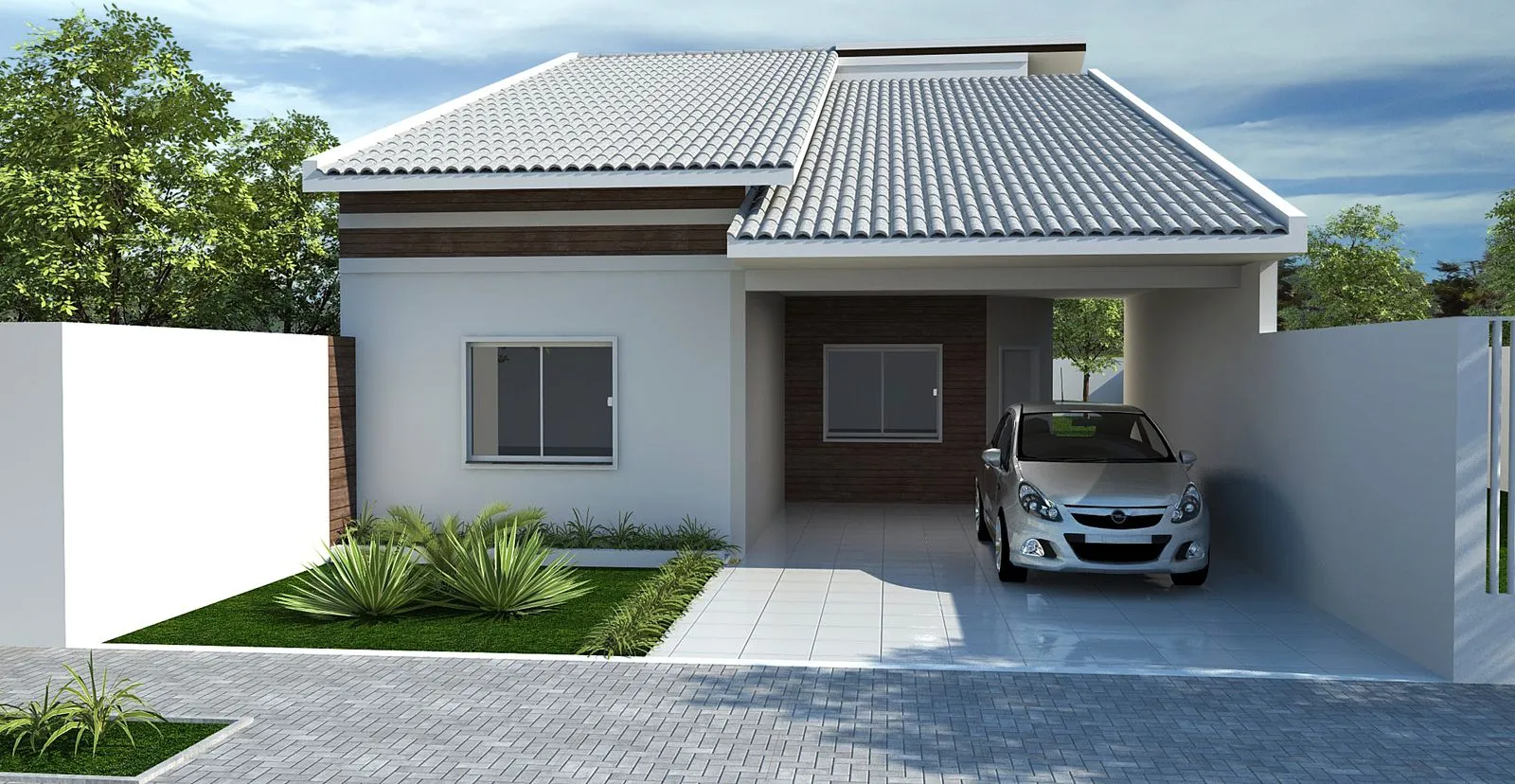 30 modelos incríveis de fachadas de casas pequenas e modernas