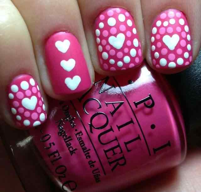 Más de 30 uñas decoradas para el día de San Valentín o día de los ... Más de 30 uñas decoradas para el día de San Valentín o día de los ...