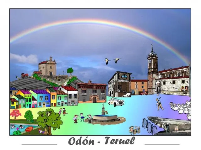 307142-odon-dibujo-del-pueblo- ...