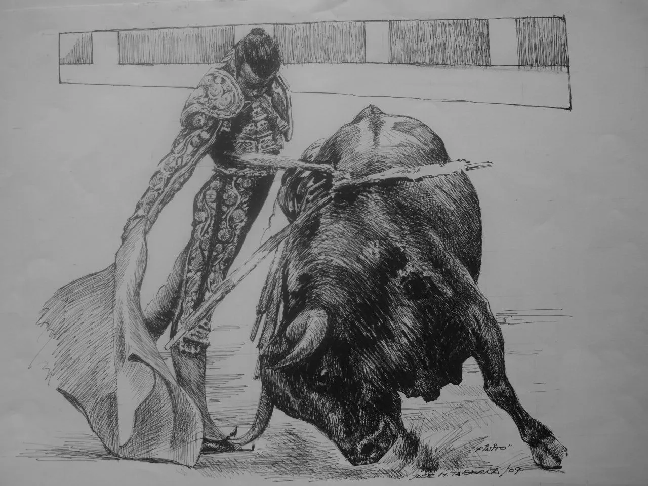 31. Finito de Cordoba | Toros & Toreros ; dibujos y pinturas