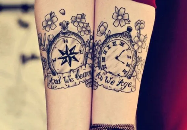 31 Tatuajes para parejas realmente enamoradas 31 Tatuajes para parejas realmente enamoradas