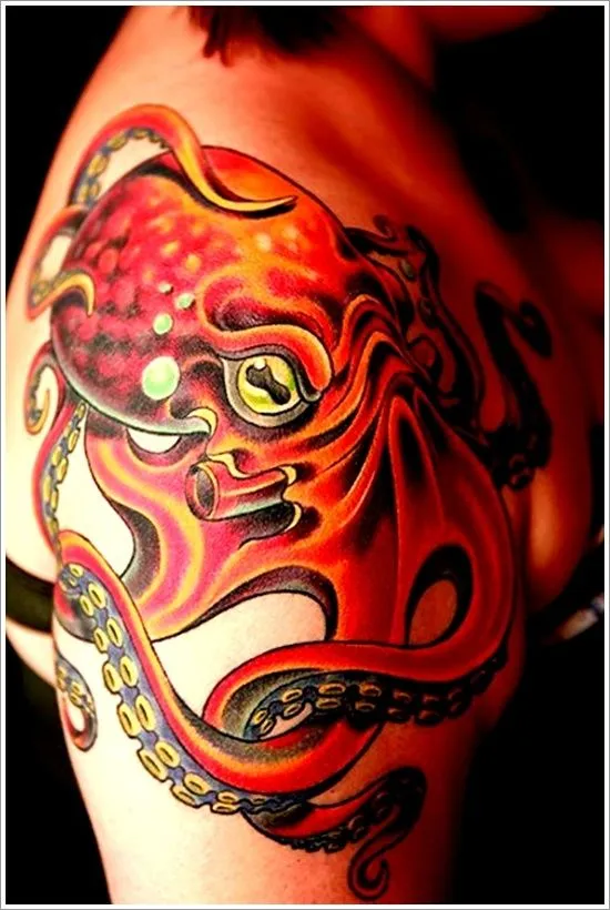 32 tatuajes de pulpos