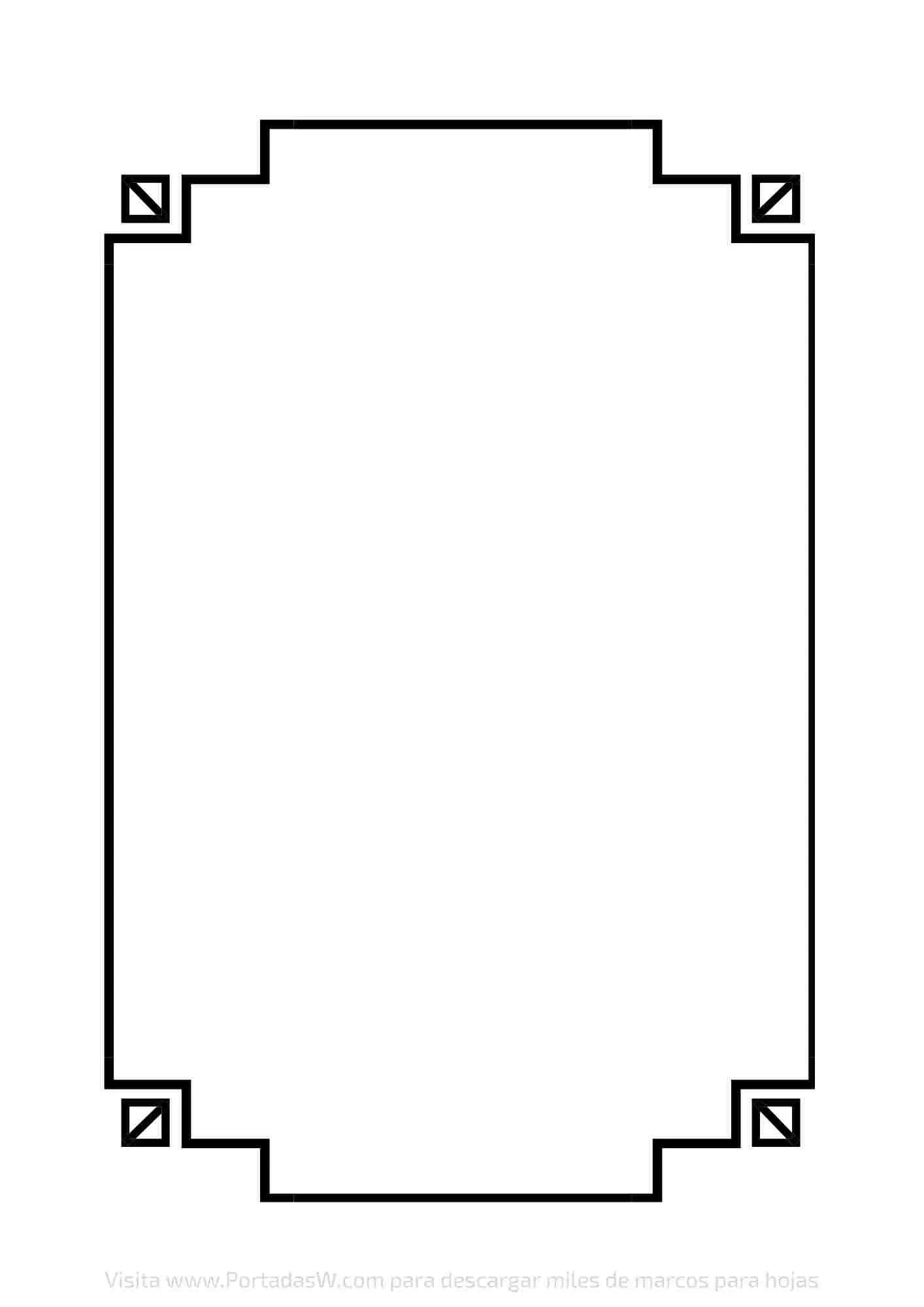 ᐅ +33 Marcos para Hojas ⇒ Diseños Originales en WORD ✔️ ᐅ +33 Marcos para Hojas ⇒ Diseños Originales en WORD ✔️
