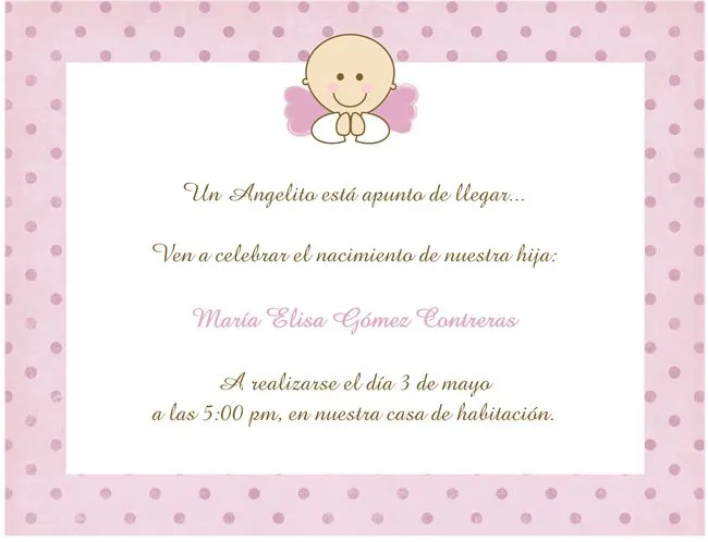 Frases para baby shower nena - Imagui