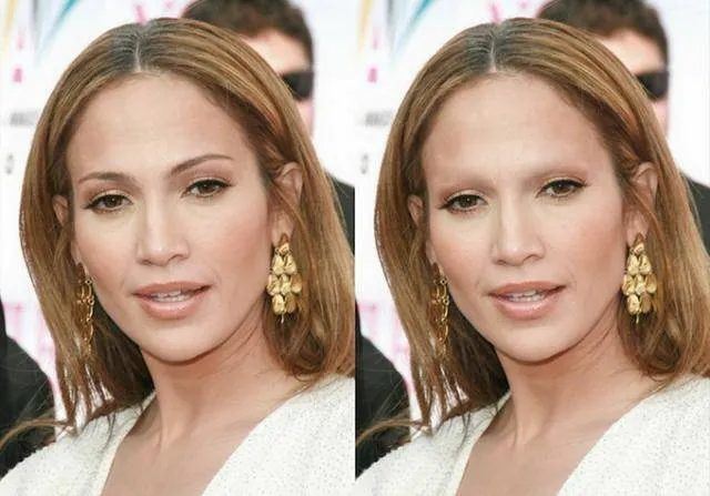 Famosos sin pestañas