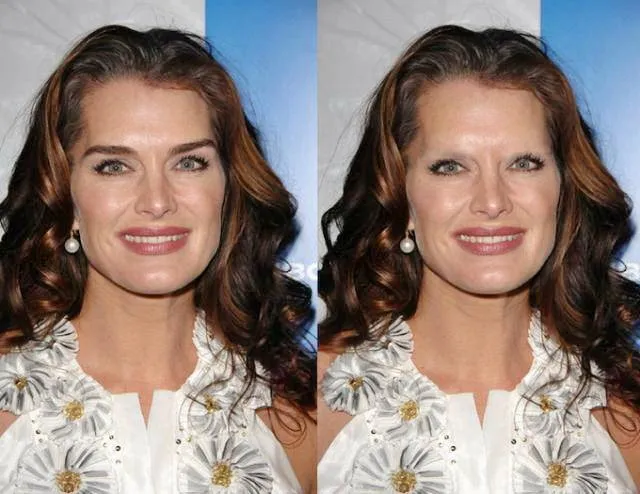 Famosos sin pestañas