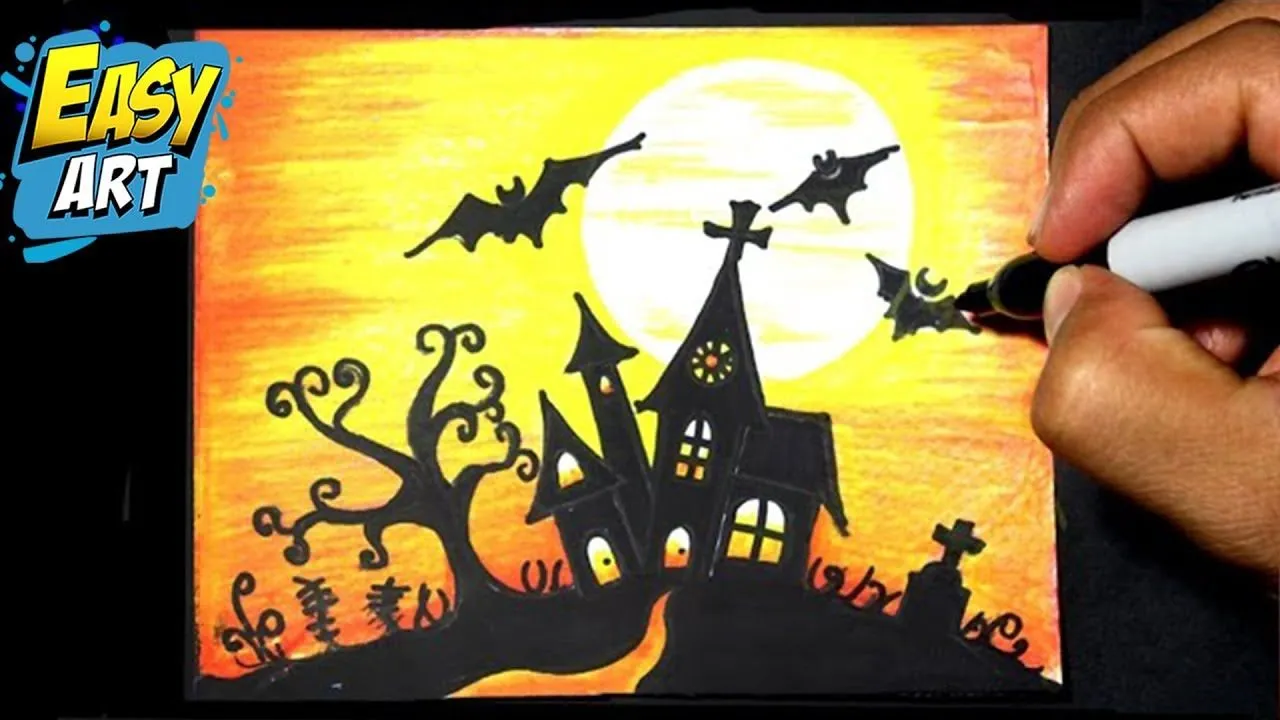 Castillos embrujados para dibujar