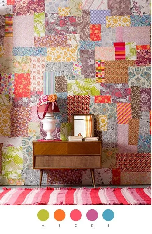 35 Cool Ideas To Decorate Your Home With Patchwork Walls | Shelterness 35 Cool Ideas To Decorate Your Home With Patchwork Walls | Shelterness
