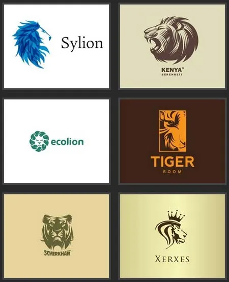 35 logos diseñados con leones y tigres | portafolio blog 35 logos diseñados con leones y tigres | portafolio blog
