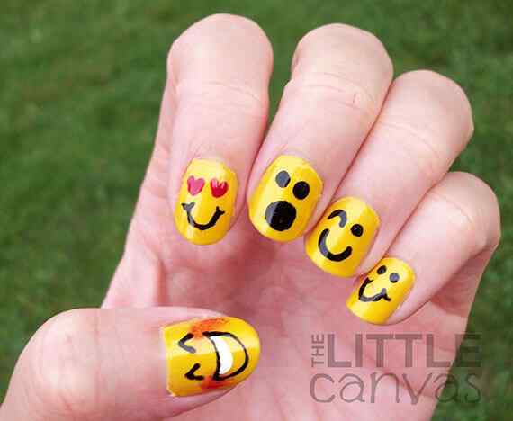 36 Nuevas fotos de uñas pintadas de amarillo #YellowNails ...