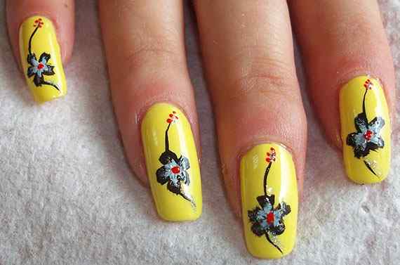 36 Nuevas fotos de uñas pintadas de amarillo #YellowNails ... 36 Nuevas fotos de uñas pintadas de amarillo #YellowNails ...