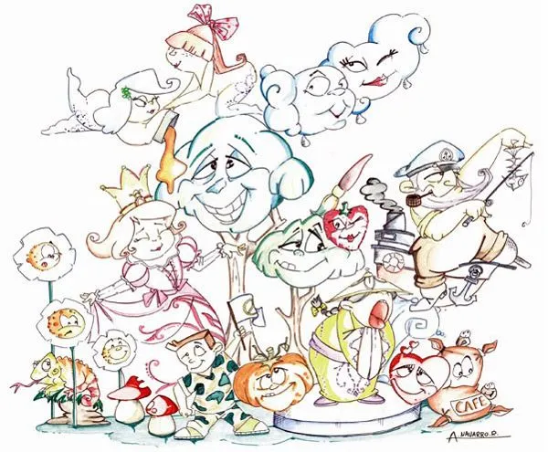 LOS 38 BOCETOS DE LAS FALLAS DE LA AGRUPACIÓN RASCANYA