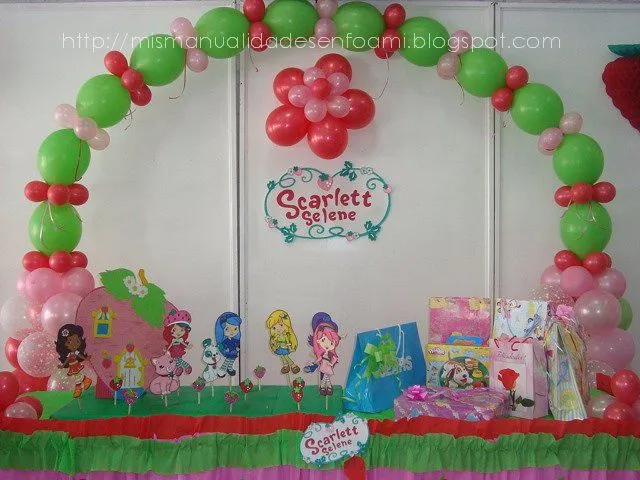 BERTHA MANUALIDADES *.:。✿: Fiesta de Scarlett Selene con motivos ... BERTHA MANUALIDADES *.:。✿: Fiesta de Scarlett Selene con motivos ...