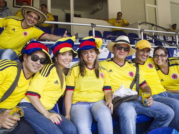 El 'Metro' se vistió de Selección Colombia y fiesta tricolor ...