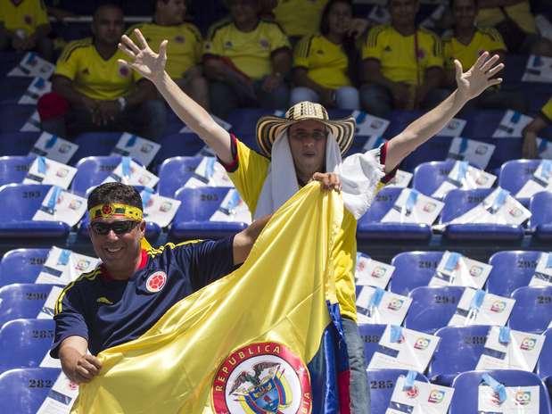 El 'Metro' se vistió de Selección Colombia y fiesta tricolor ...