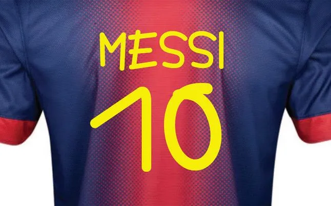 La 'tipografía Anna' quiere llegar a la camiseta del Barça | barca ...