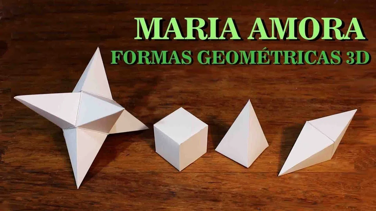 3D GEOMETRIC SHAPES - CUBE - PRISMA - STAR - with molds - YouTube 3D GEOMETRIC SHAPES - CUBE - PRISMA - STAR - with molds - YouTube