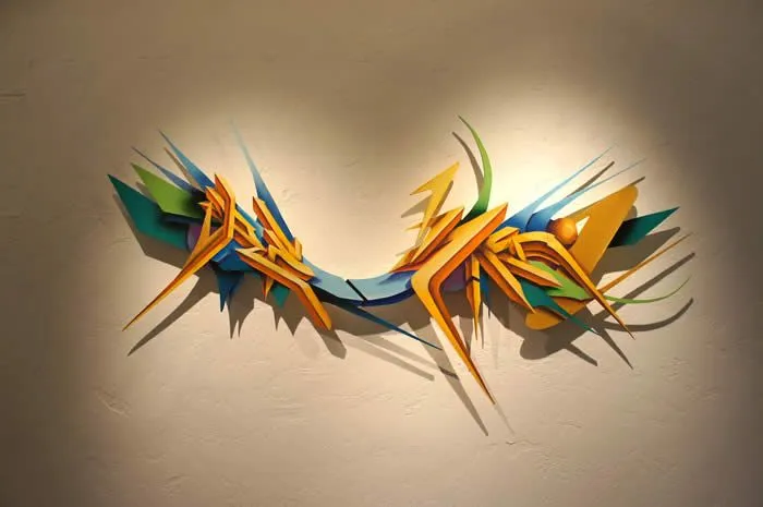 De graffiti 3D - Imagui
